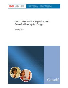 2016 Good Label and Package Practices Guide for Prescription Drugs